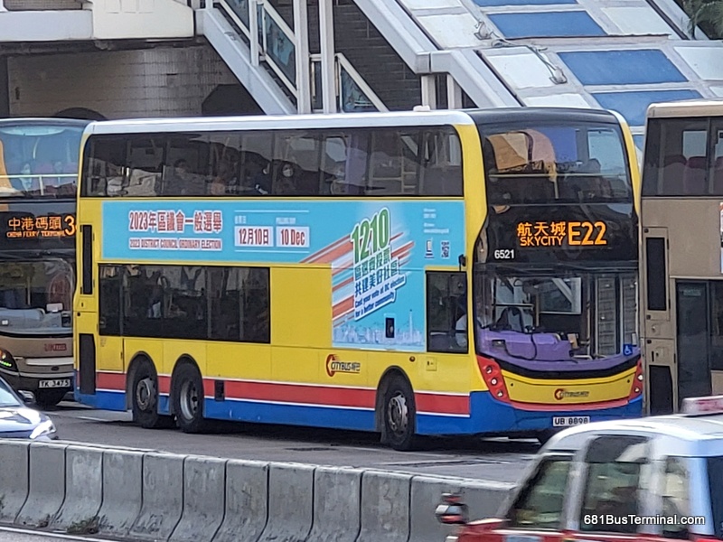 Citybus Route 城巴路線- E22